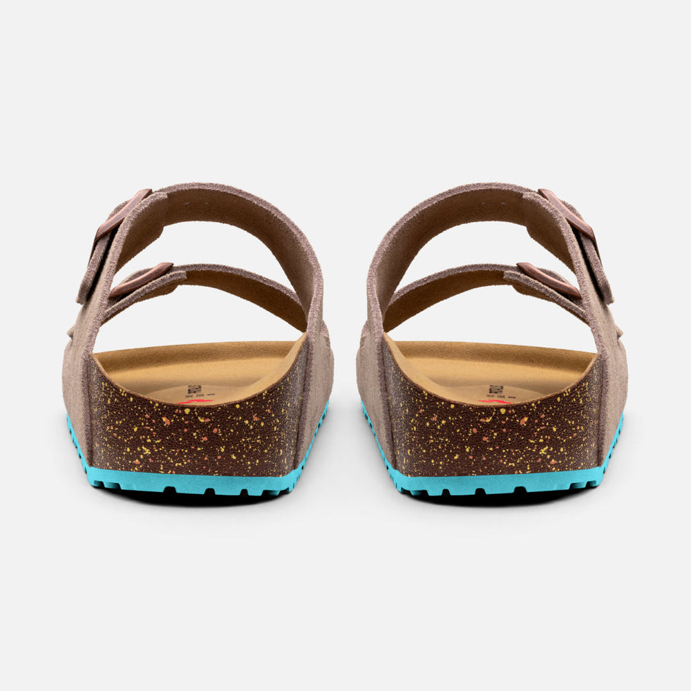 Cascade Taupe and Turquoise