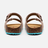 Cascade Taupe and Turquoise